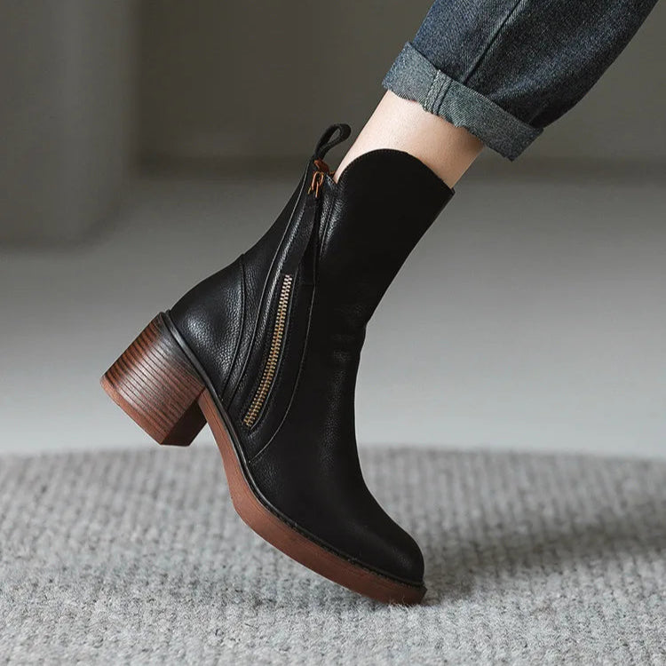 Marlena Block Heel Boots