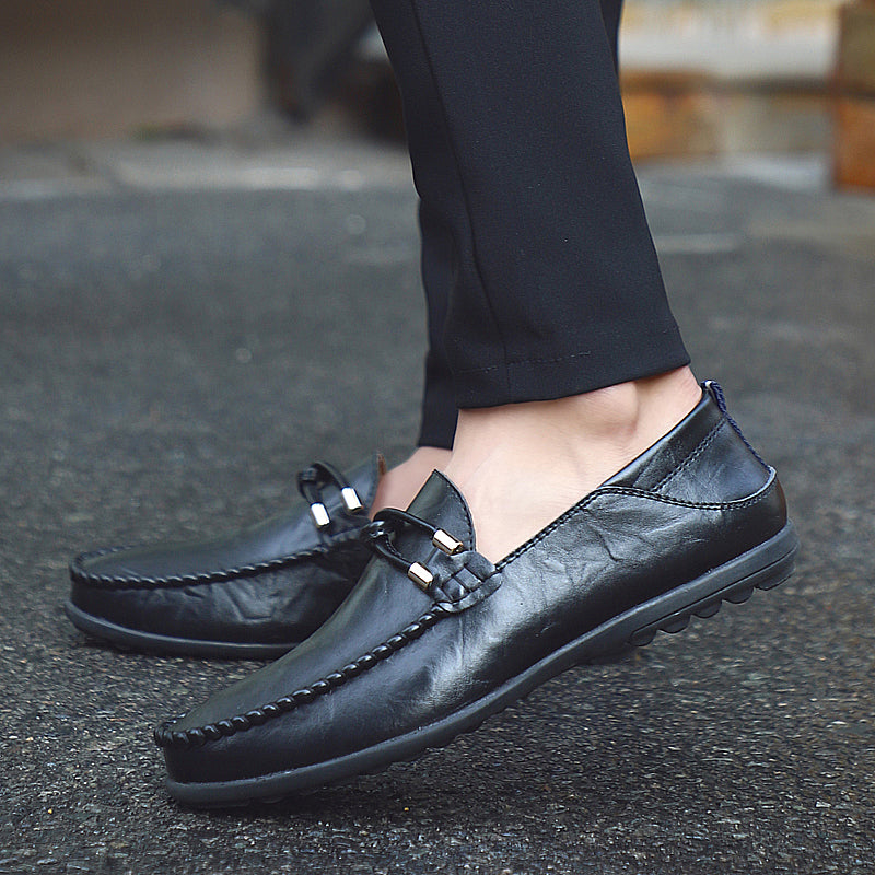 NAPOLI GENUINE COWHIDE LOAFERS