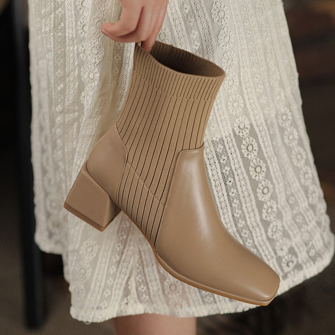 FINLEY JAMES SOCK KNIT BOOTIES