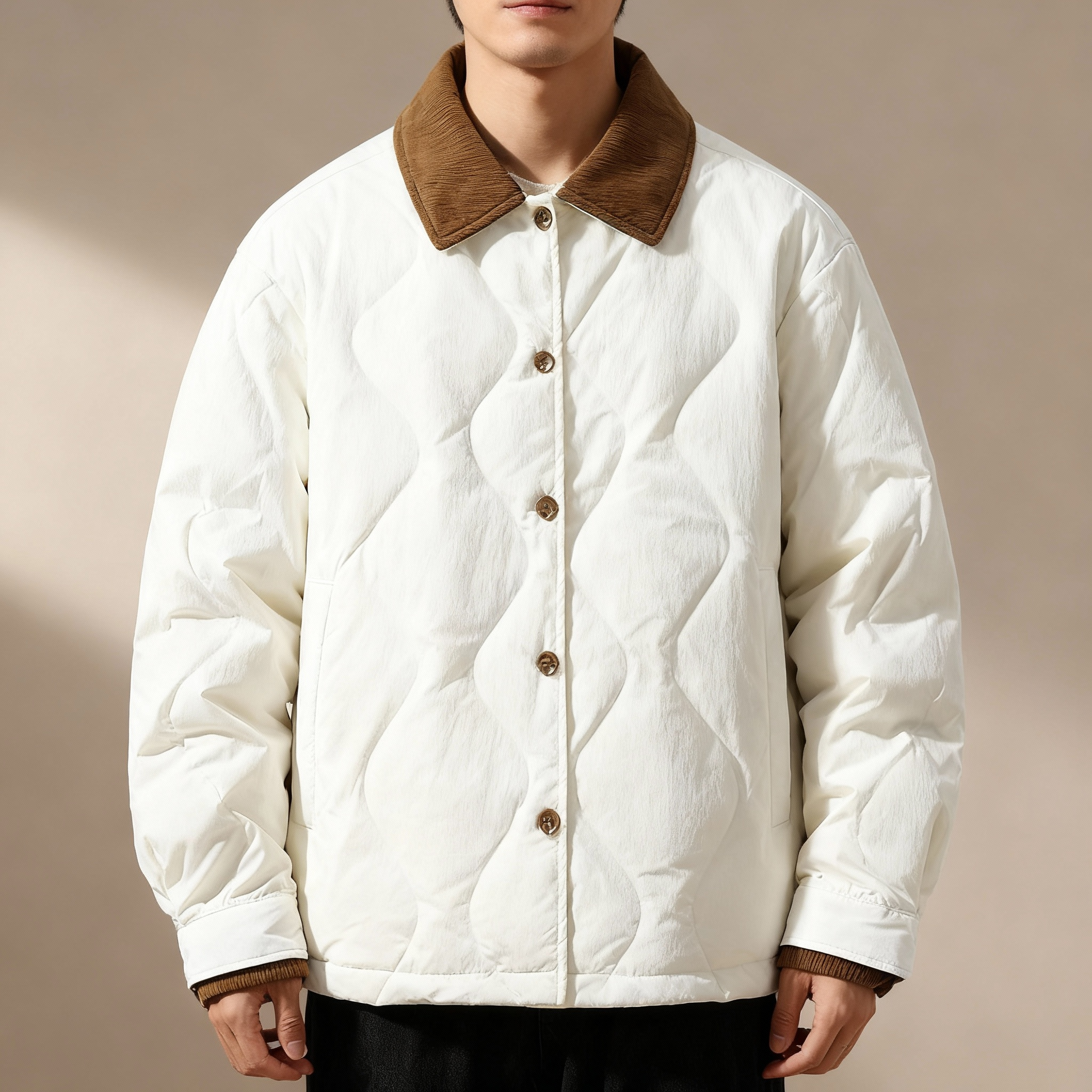Calden Corduroy Quilted Jacket