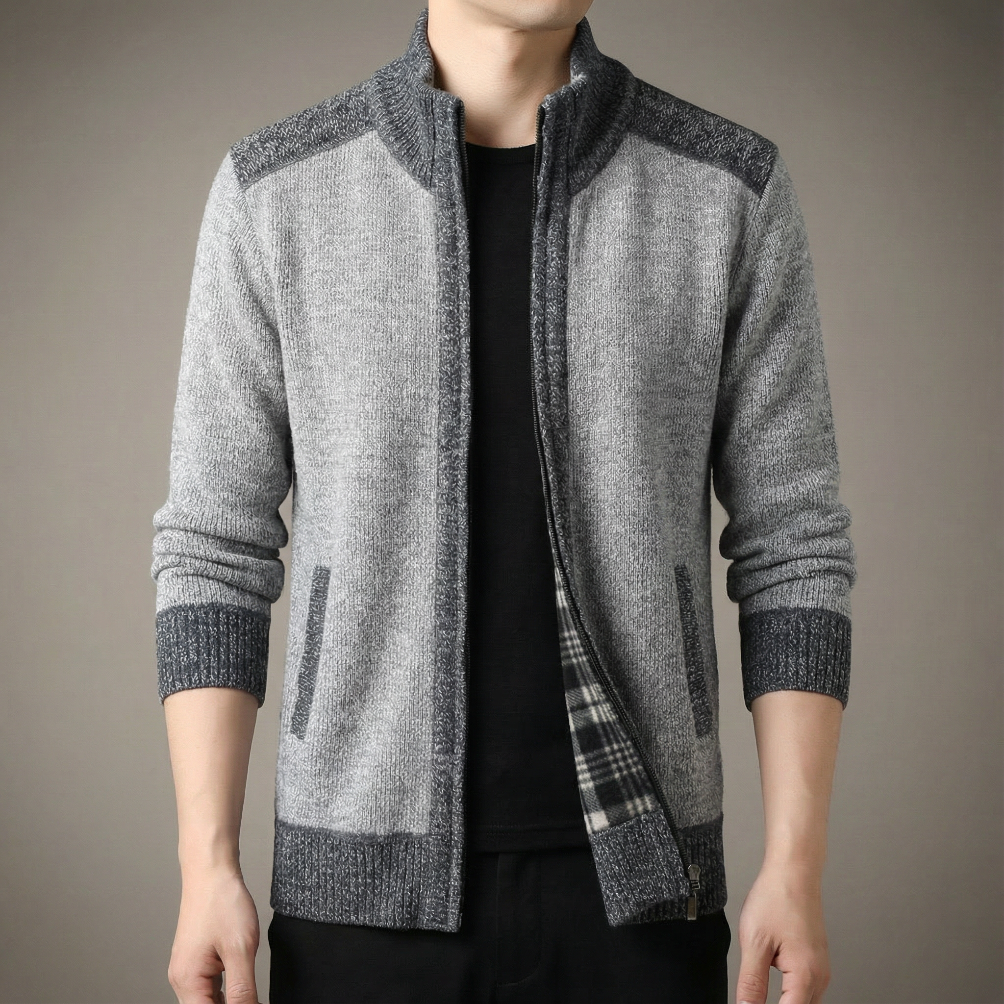Fairmont Full-Zip Knit Jacket