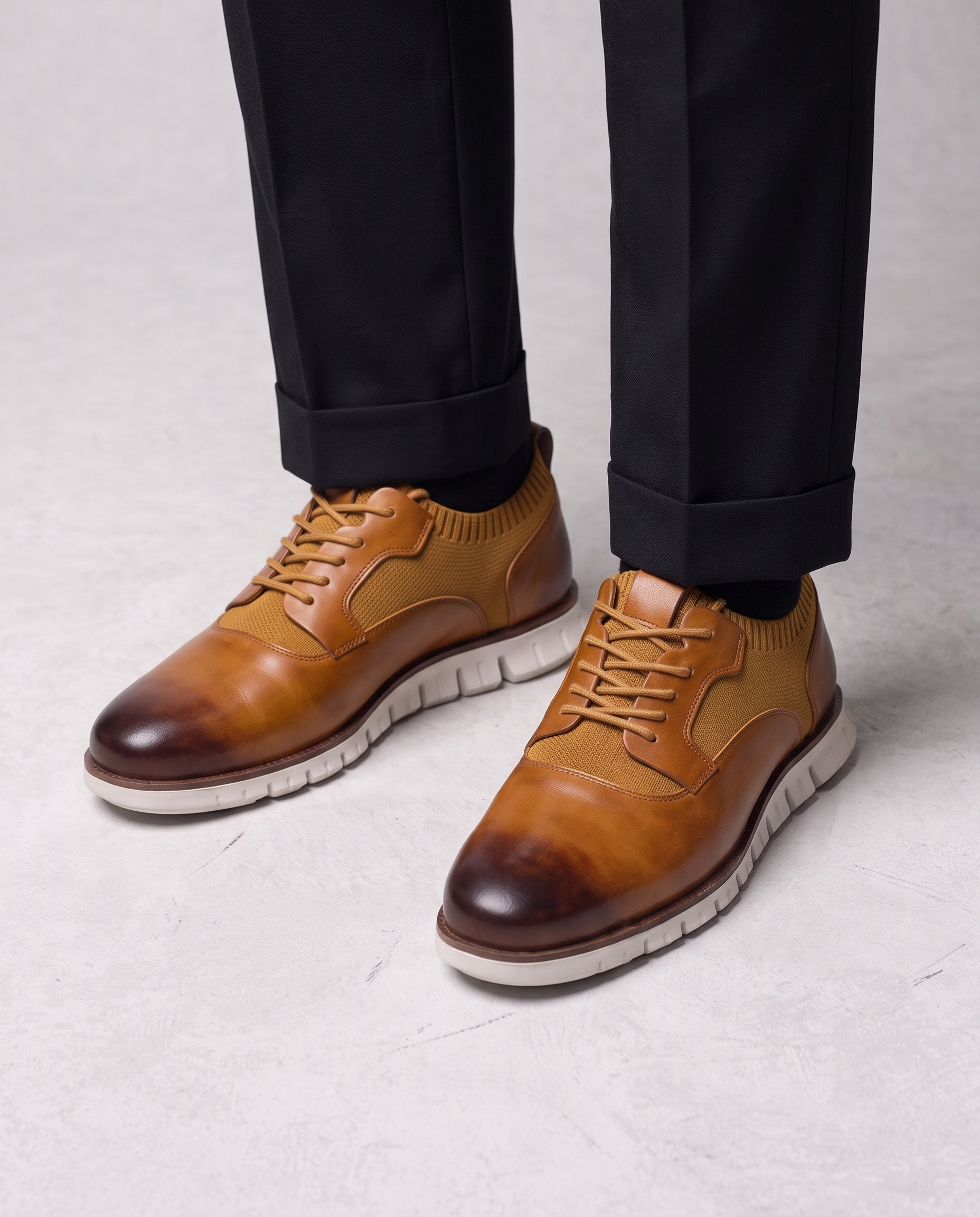 Bellini Genuine Leather Oxford Sneakers