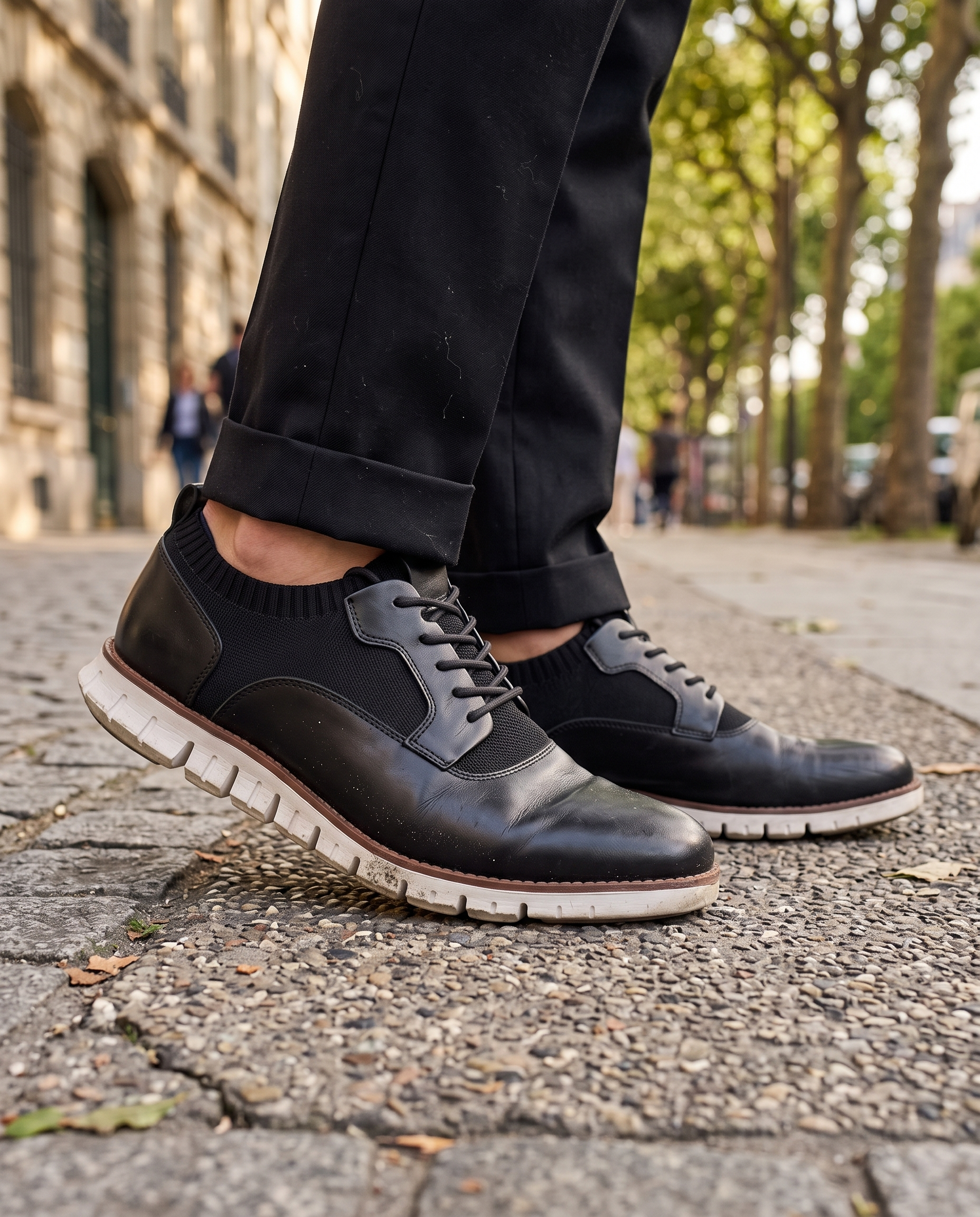 Bellini Genuine Leather Oxford Sneakers