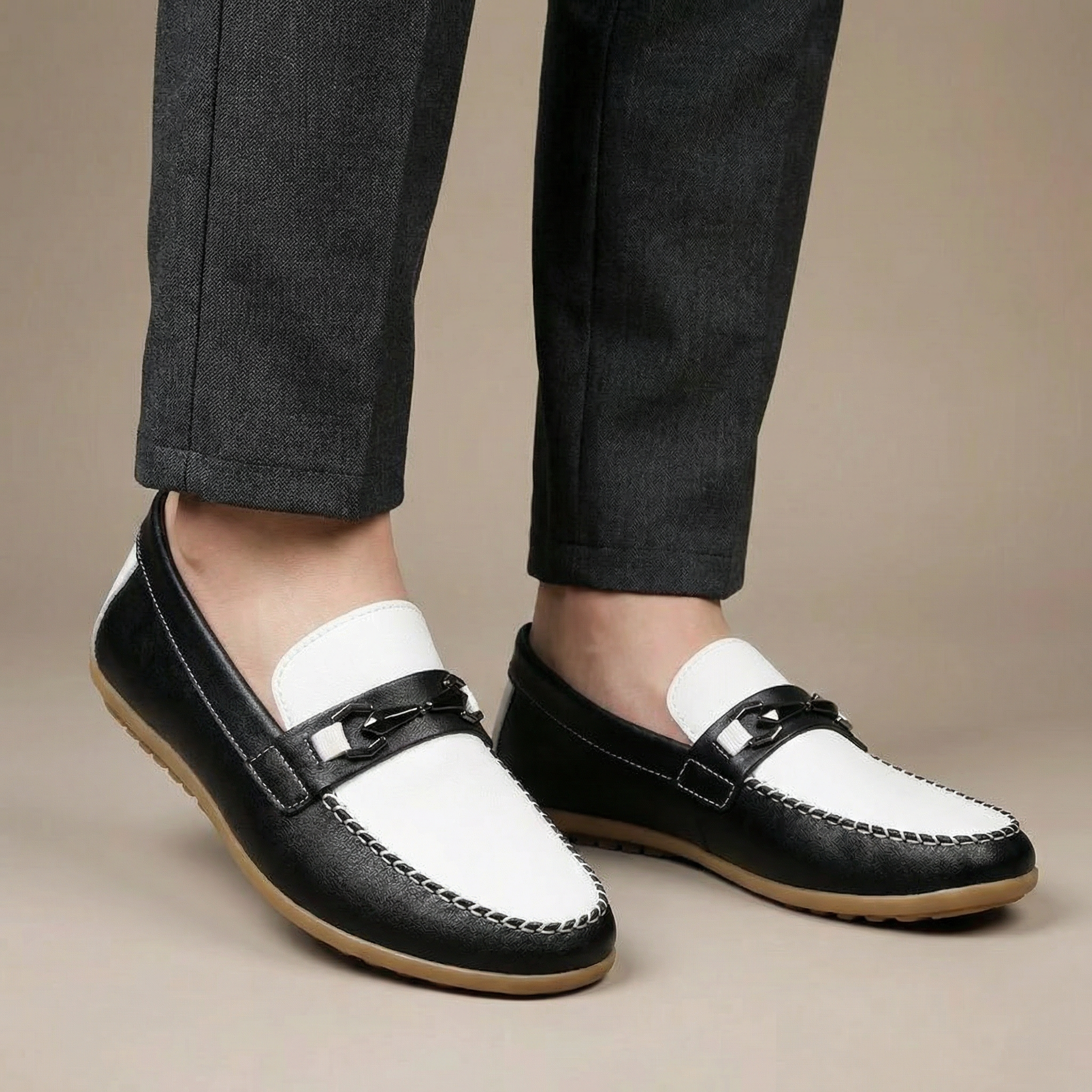 Bennett Genuine Leather Slip-On Loafers