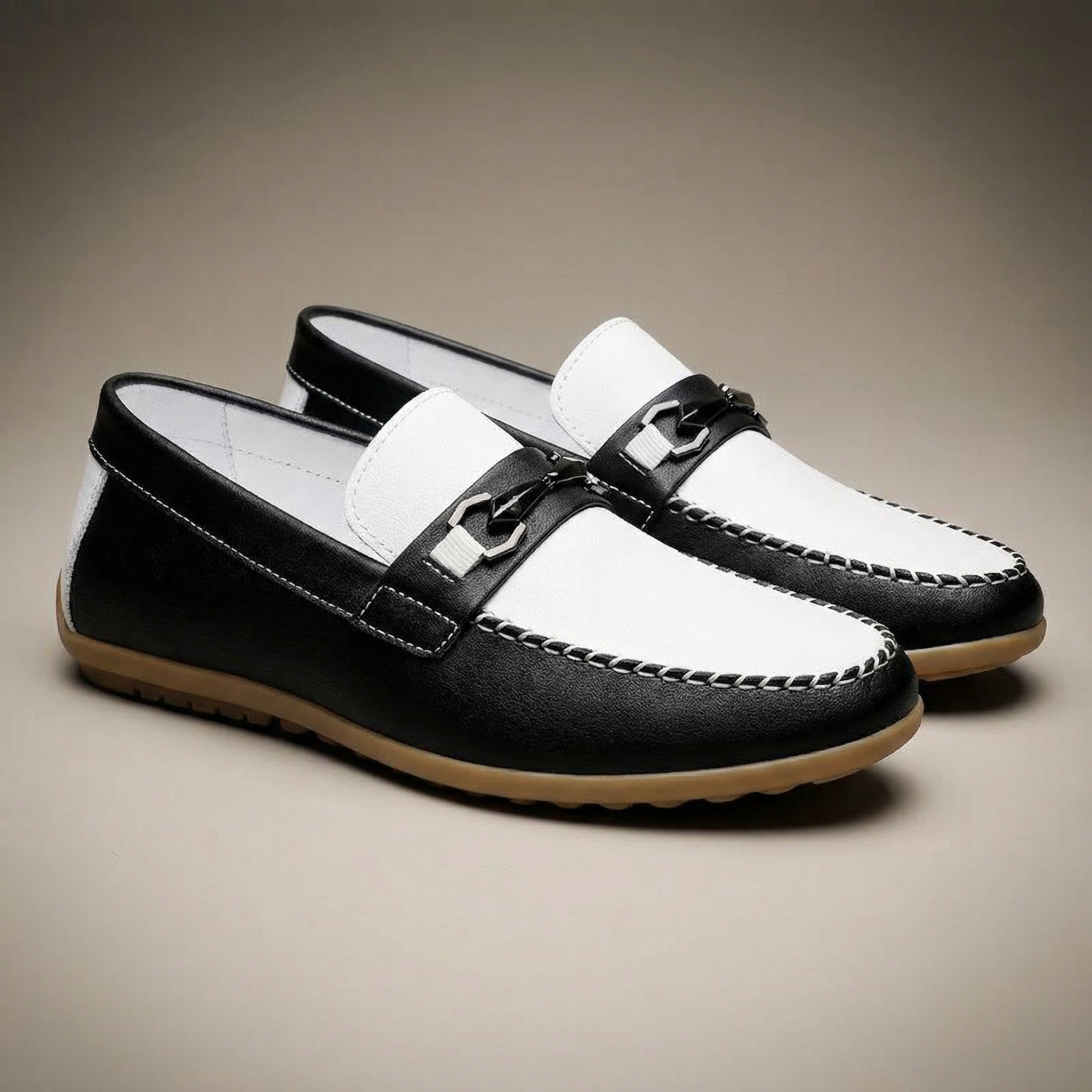 Bennett Genuine Leather Slip-On Loafers