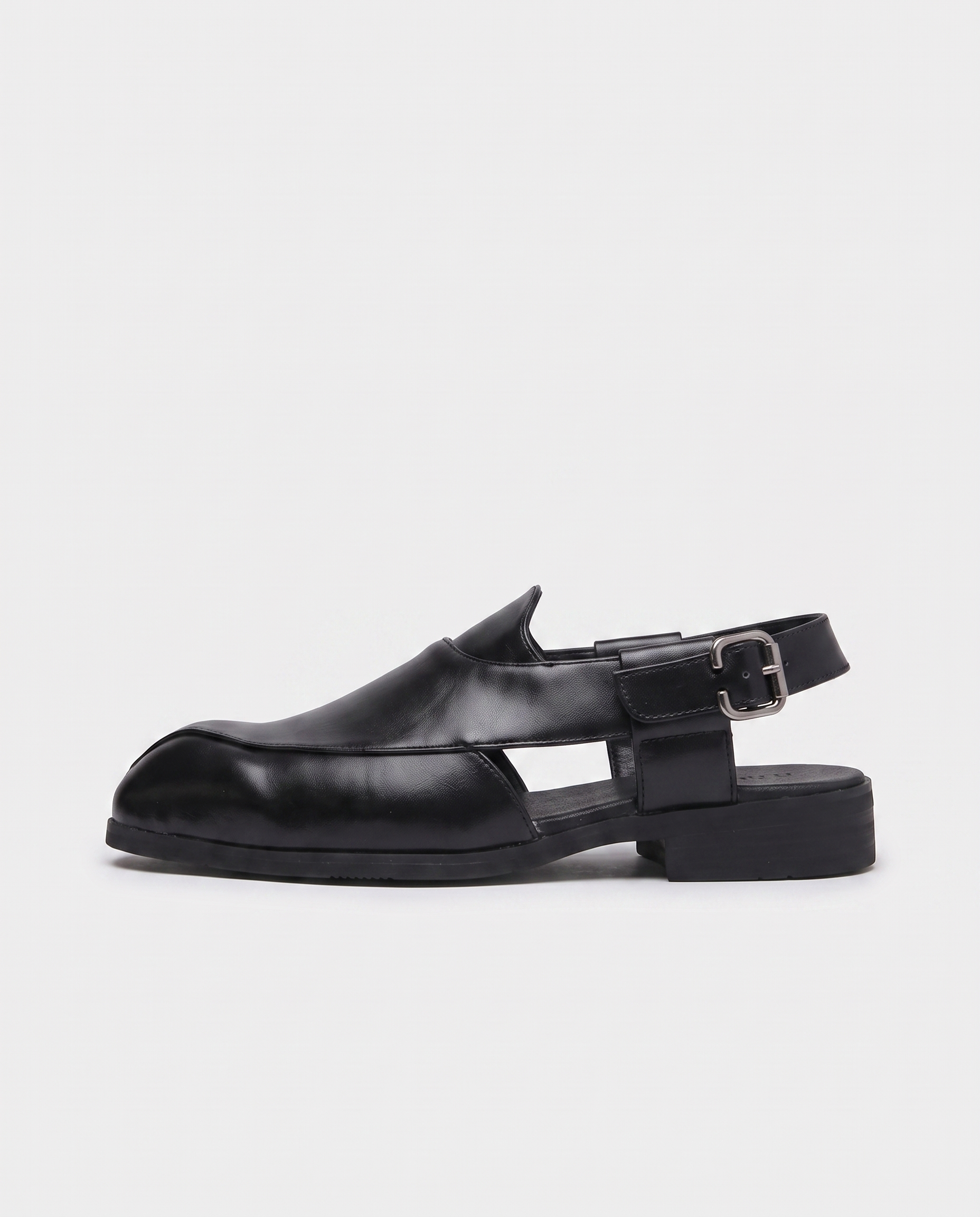 Ravello Genuine Leather Slingback Loafers