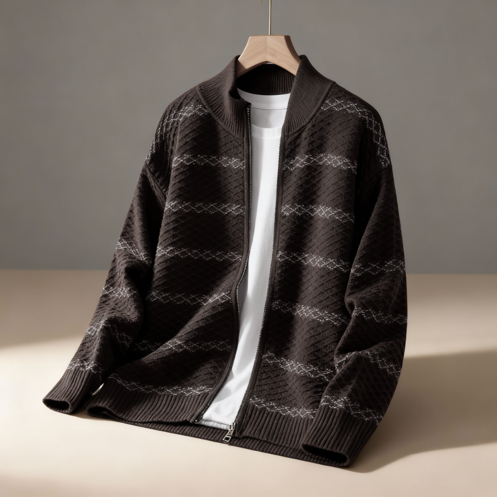 Holloway Zip-Up Cardigan