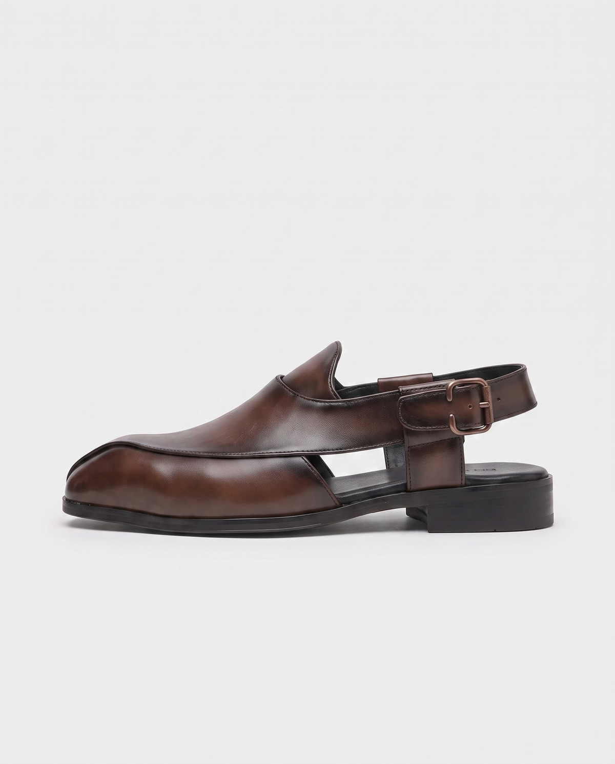 Ravello Genuine Leather Slingback Loafers