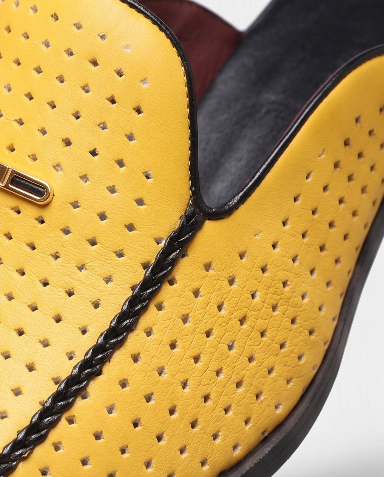 Capri Genuine Leather Slides