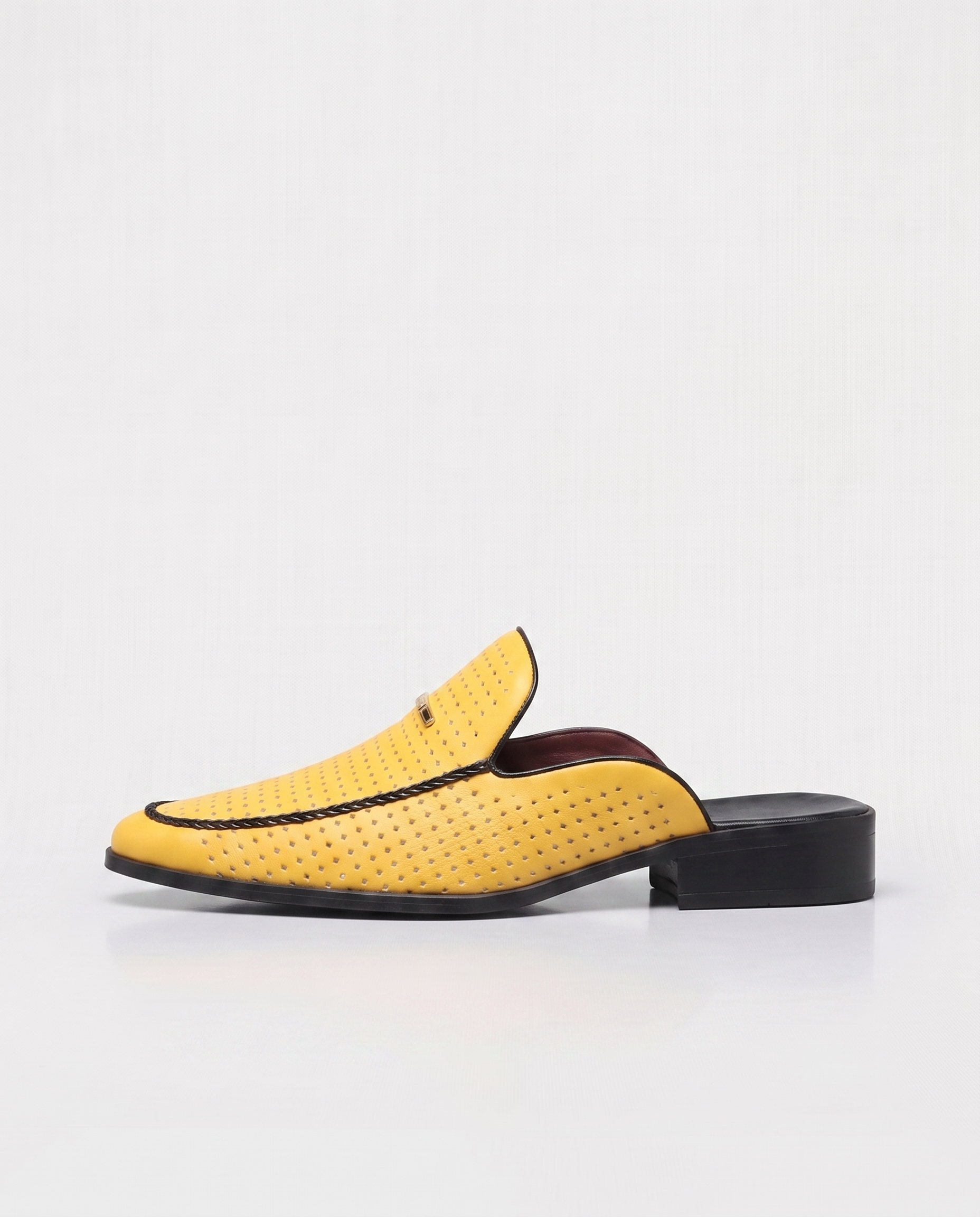Capri Genuine Leather Slides