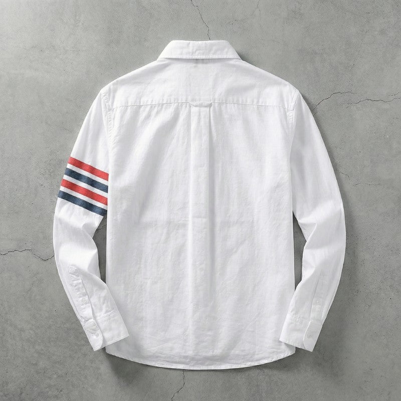 Ashford Cotton Zip-Front Shirt