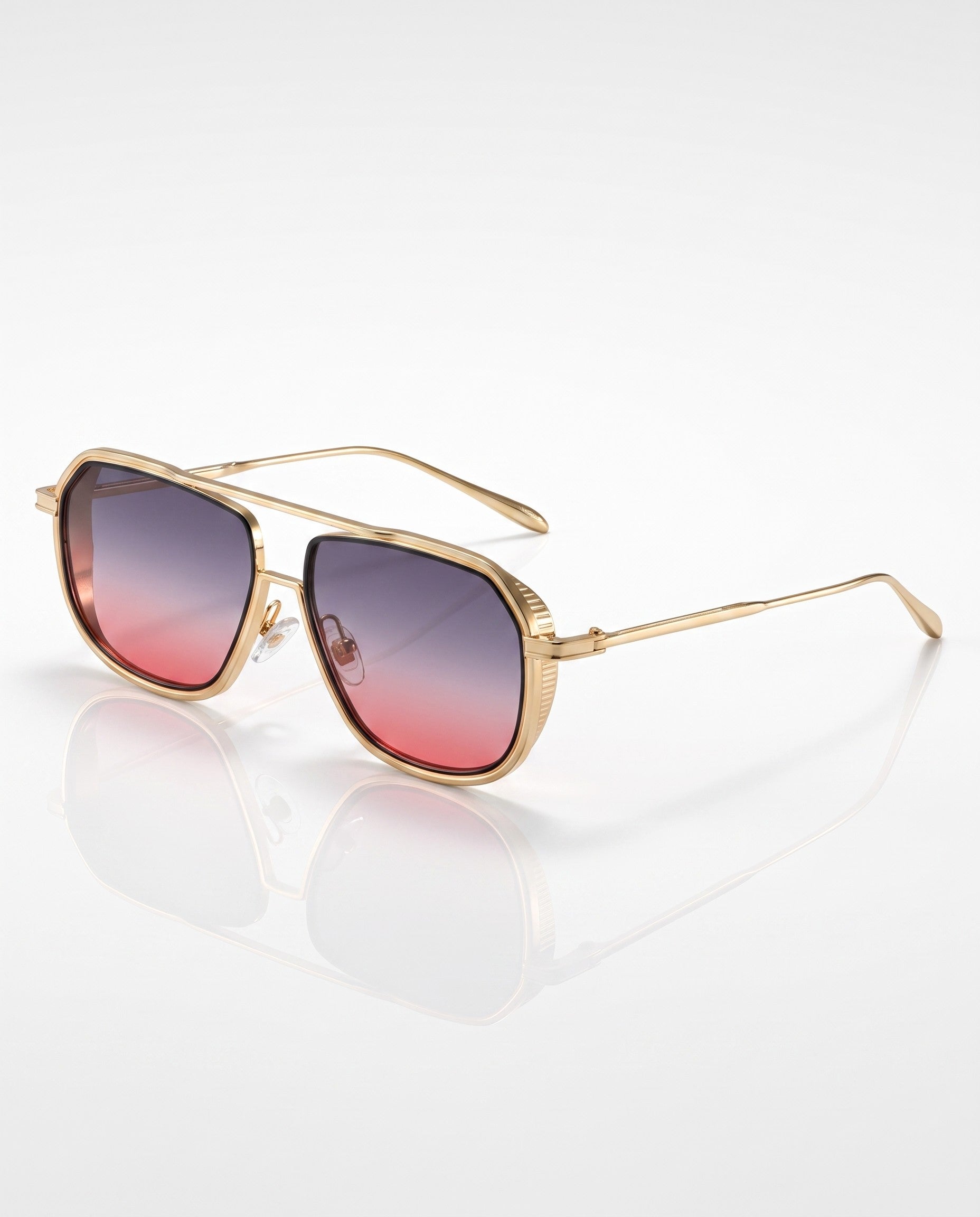 Cruz Alloy Aviator Sunglasses