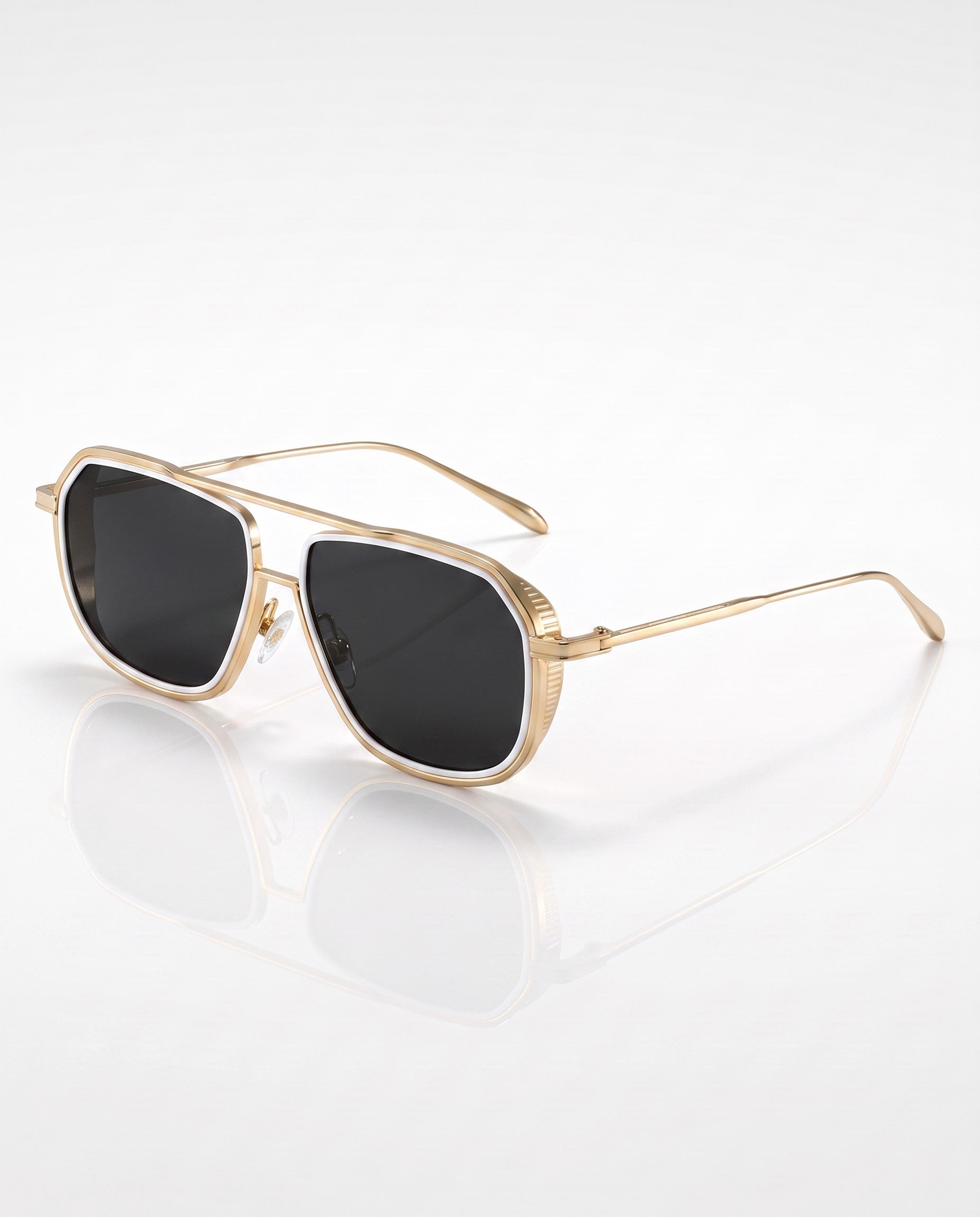 Cruz Alloy Aviator Sunglasses