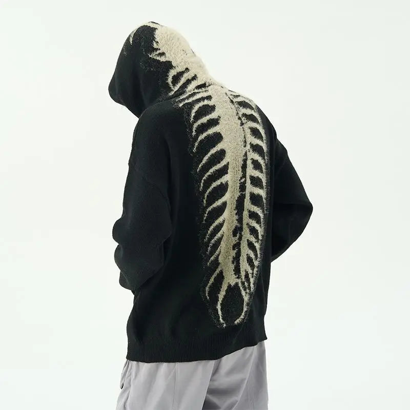 SKELETAL CENTIPEDE HOODIE