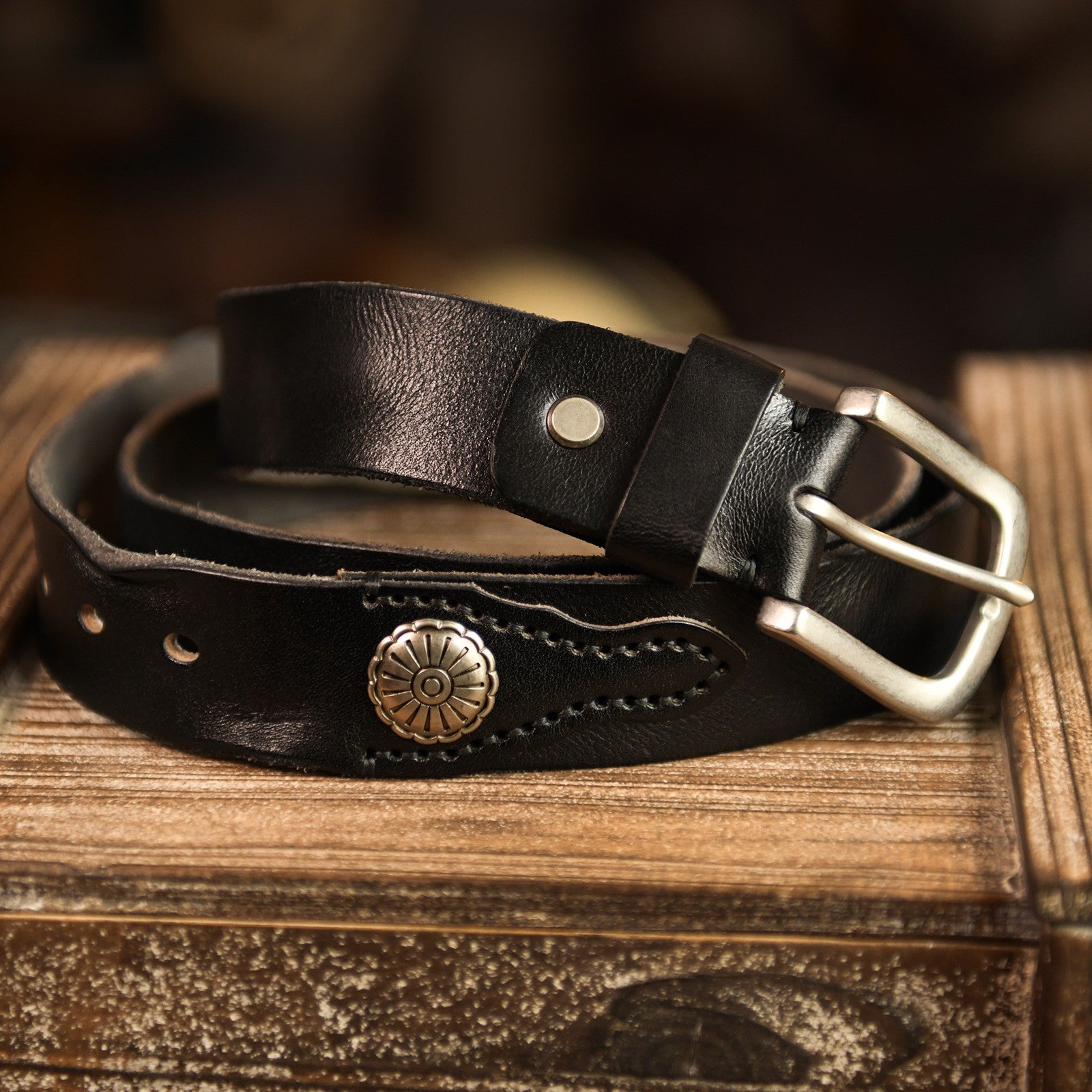 OUTLAW GENUINE LEATHER BELT