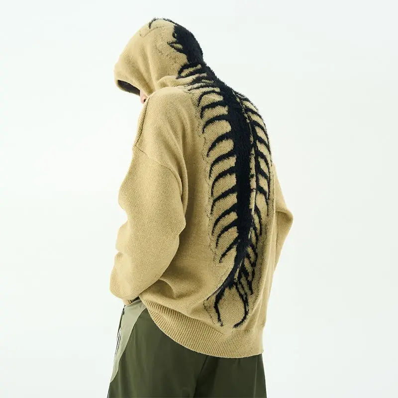 SKELETAL CENTIPEDE HOODIE