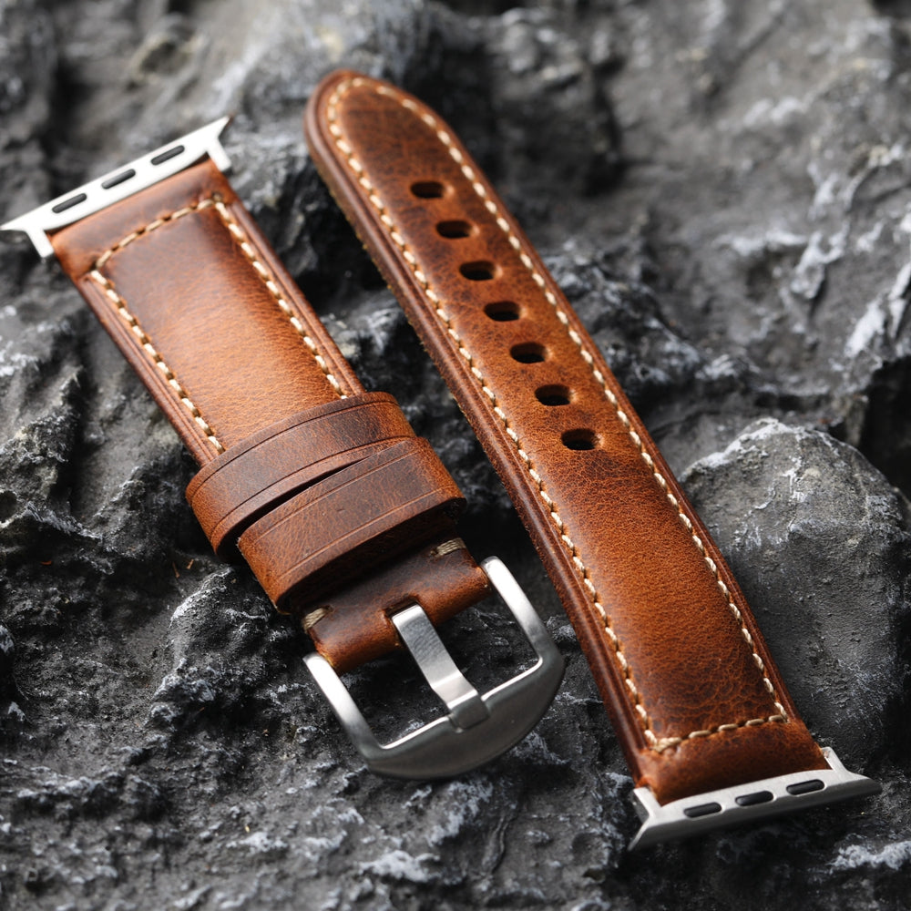 LARIAT GENUINE LEATHER APPLE WATCH BAND