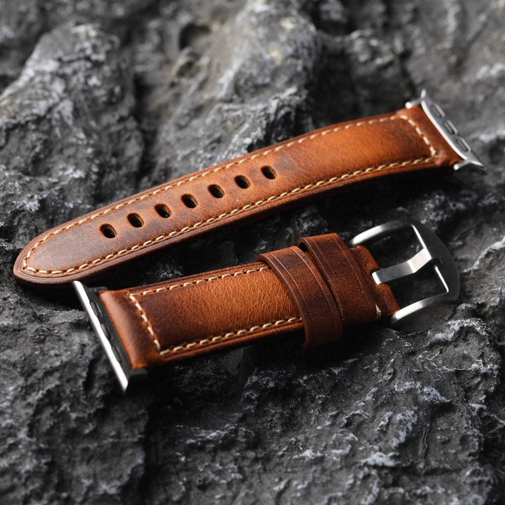 LARIAT GENUINE LEATHER APPLE WATCH BAND