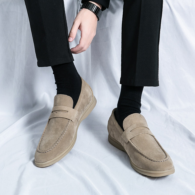 TOSCANA SUEDE LOAFERS