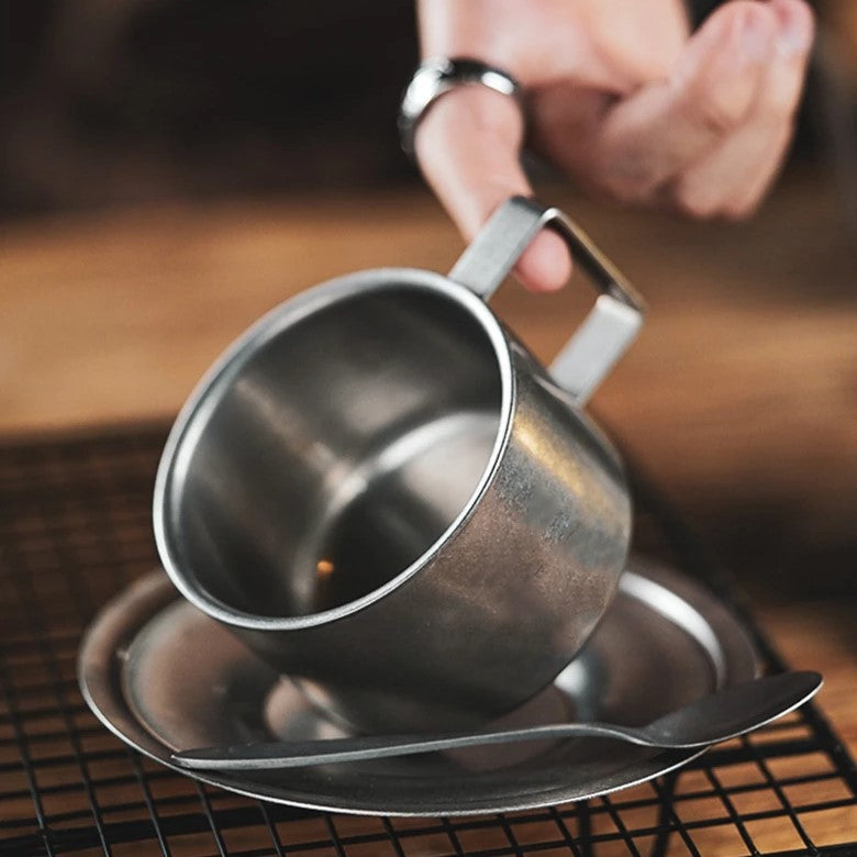 RETRO SERIES STAINLESS STEEL CUP