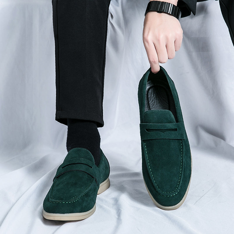 TOSCANA SUEDE LOAFERS