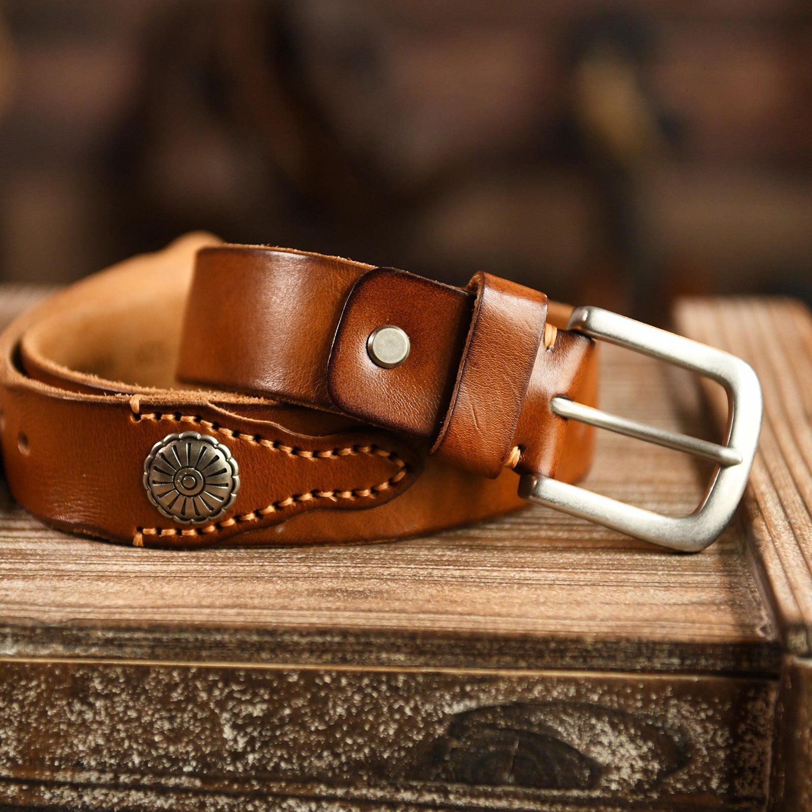 OUTLAW GENUINE LEATHER BELT