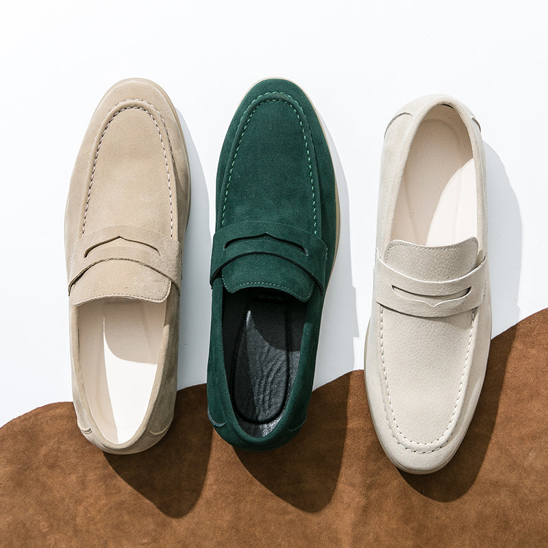 TOSCANA SUEDE LOAFERS