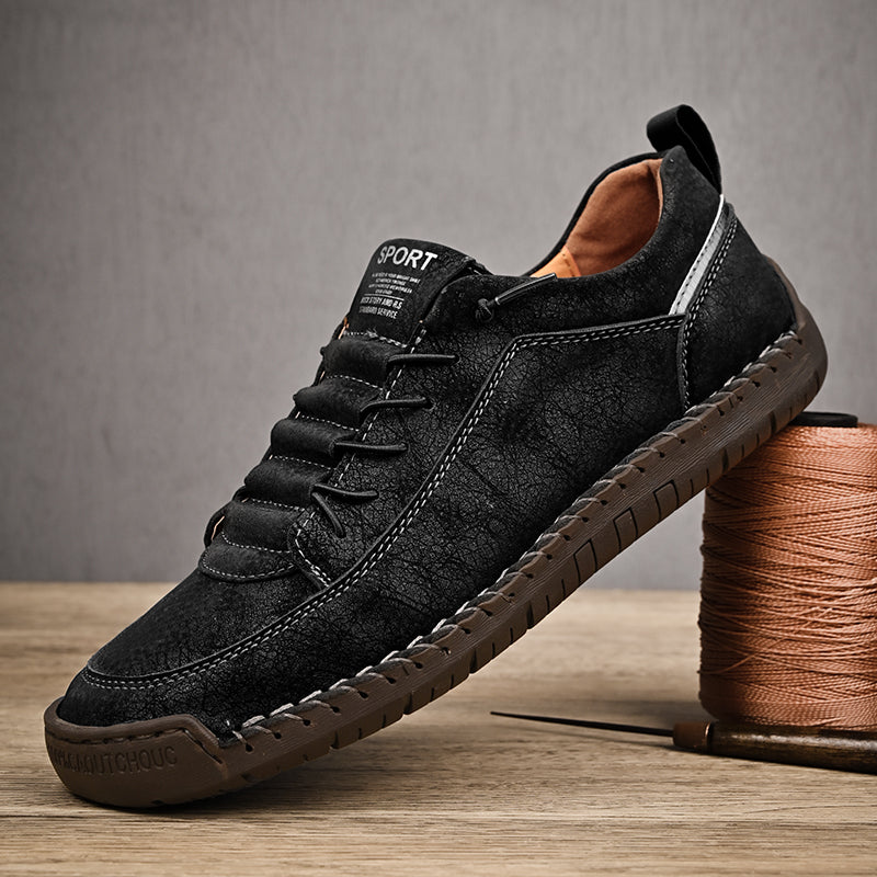 LOW TOP GENUINE LEATHER SHOE