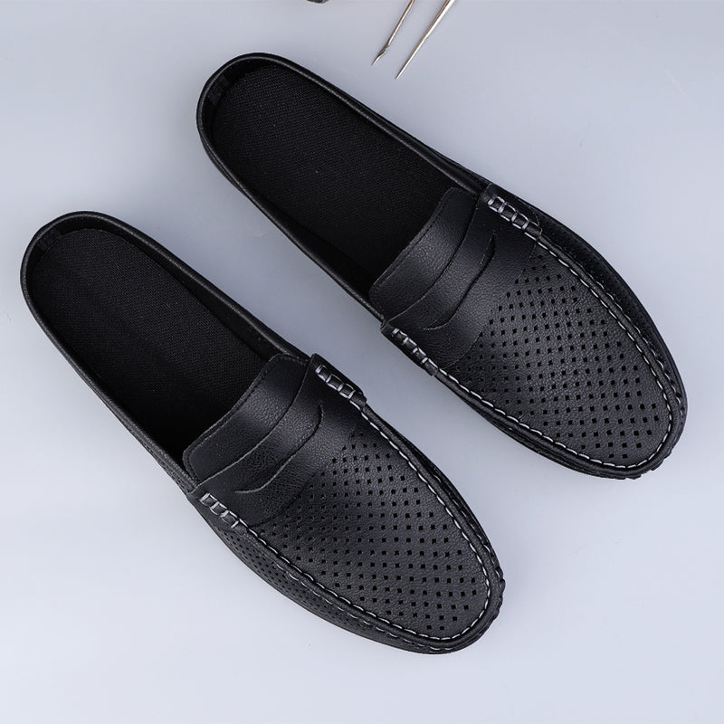 GIANNI GLIDE GENUINE LEATHER LOAFERS