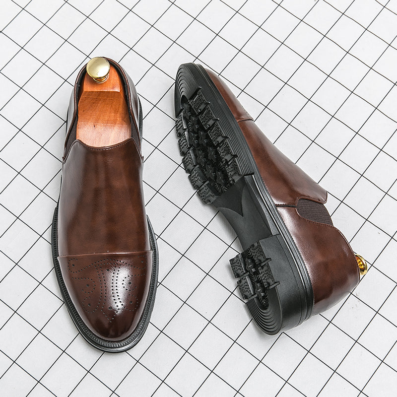 PIETRO GENUINE LEATHER LOAFERS