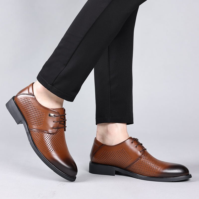 VIENNA GENUINE LEATHER OXFORDS