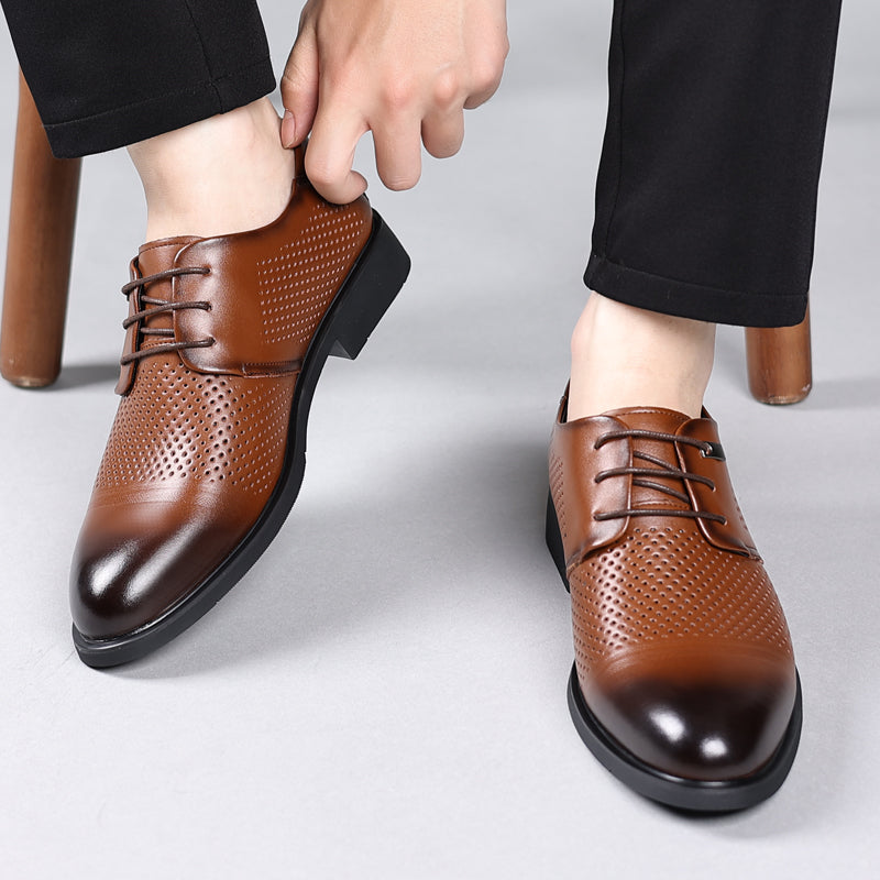 VIENNA GENUINE LEATHER OXFORDS