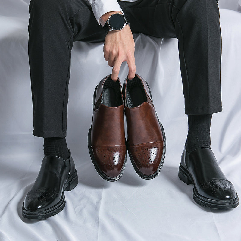 PIETRO GENUINE LEATHER LOAFERS