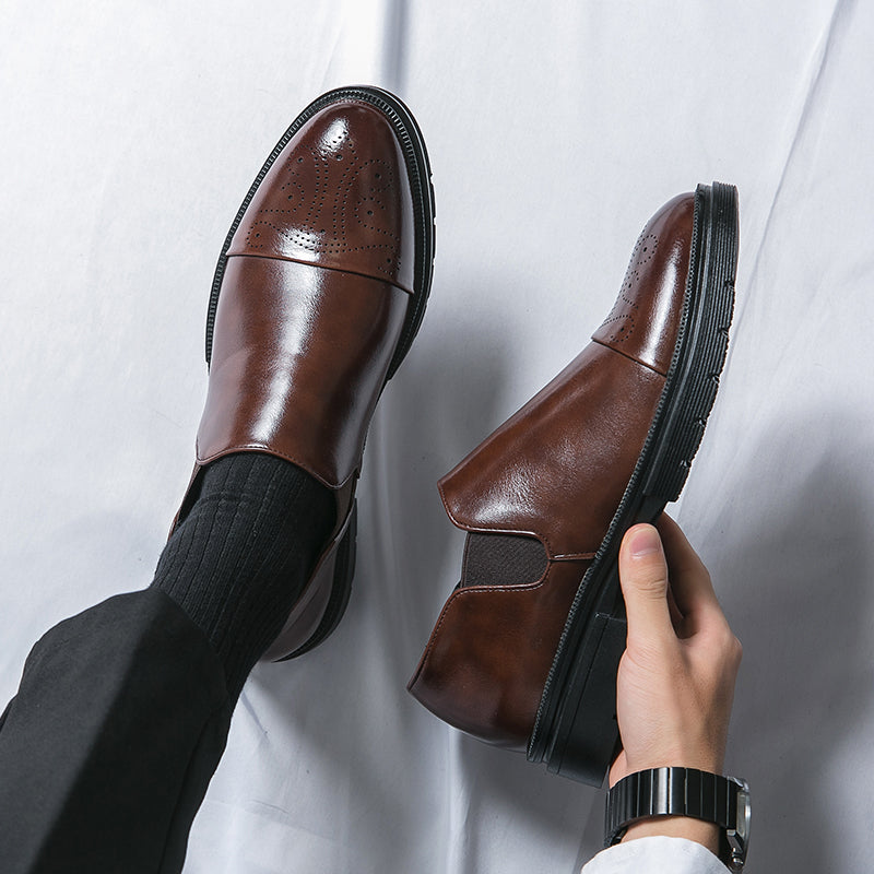 PIETRO GENUINE LEATHER LOAFERS