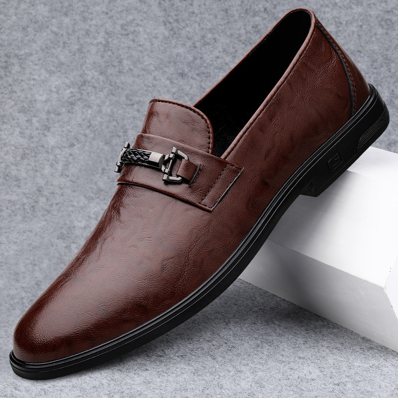 CATANIA GENUINE LEATHER LOAFERS