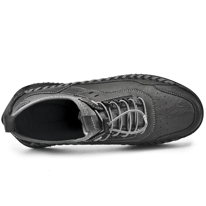 ACE GENUINE LEATHER LOW TOP SNEAKERS