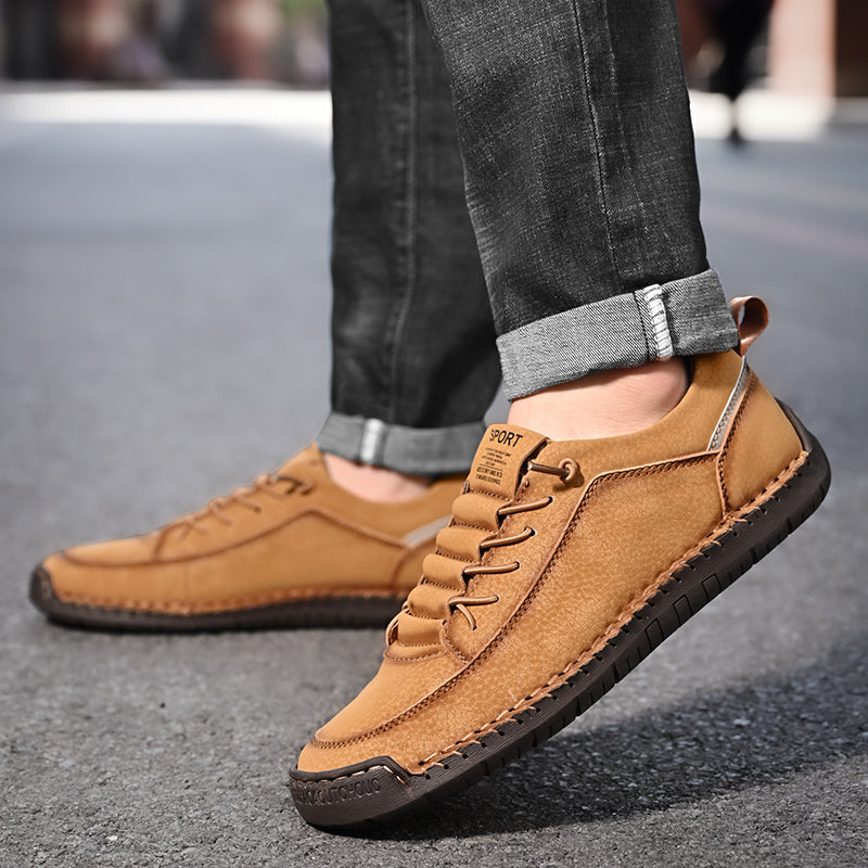 LOW TOP GENUINE LEATHER SHOE