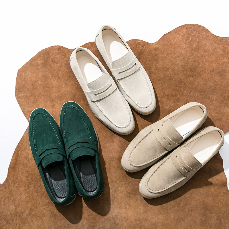 TOSCANA SUEDE LOAFERS