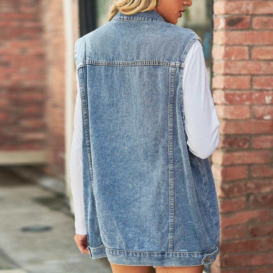 CHARLOTTE DENIM VEST