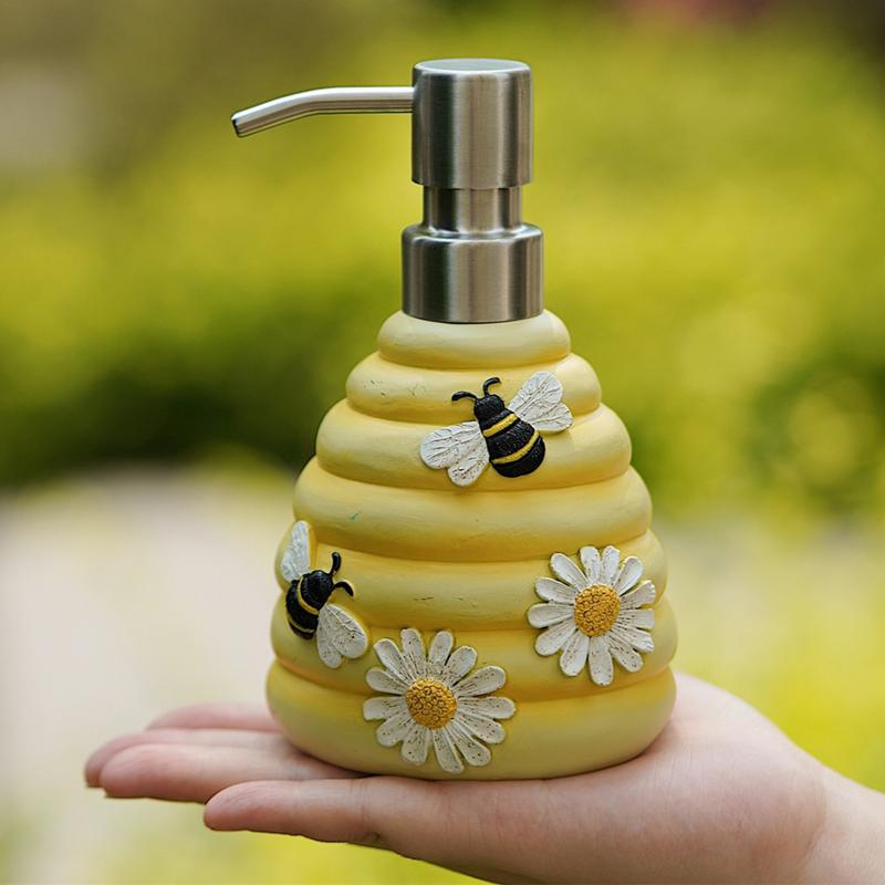 BEE HIVE SOAP DISPENSER