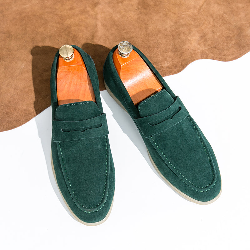 TOSCANA SUEDE LOAFERS