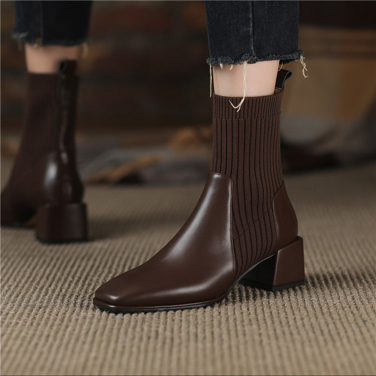 FINLEY JAMES SOCK KNIT BOOTIES