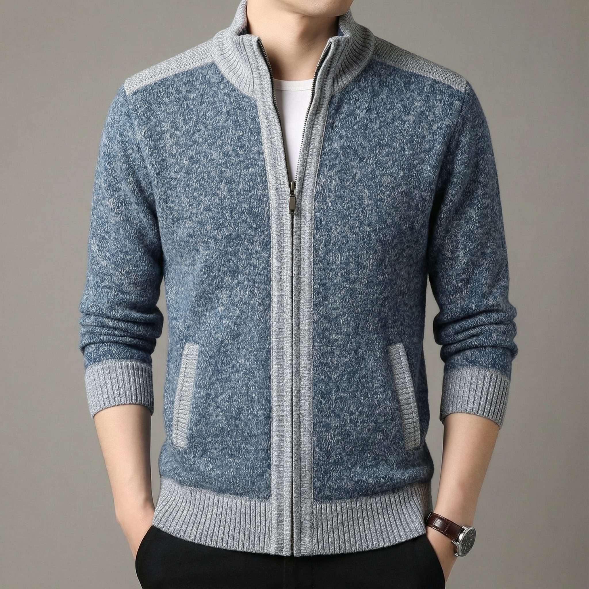 Fairmont Full-Zip Knit Jacket
