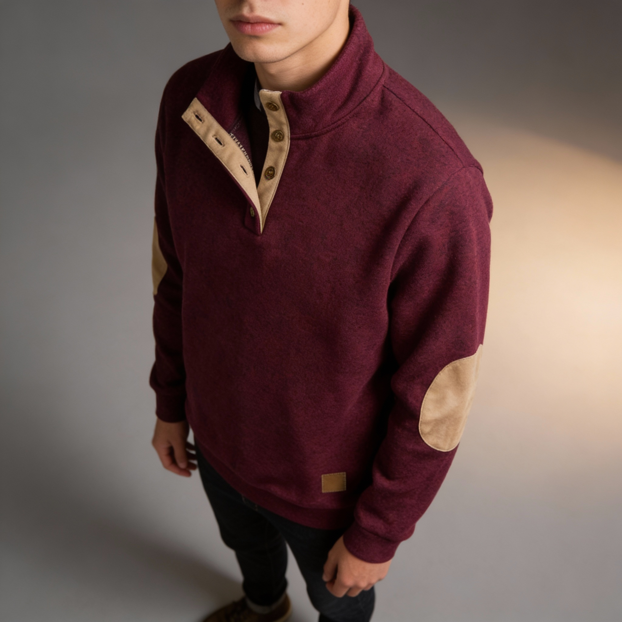 Northfield Button Collar Pullover