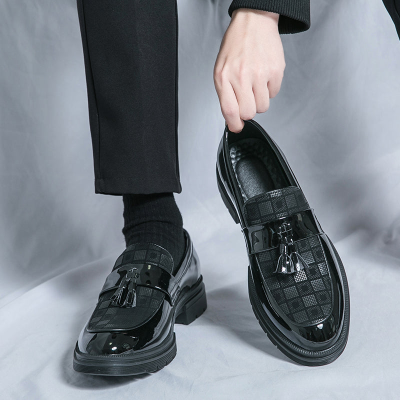 MARCELLO CHECKERED LOAFERS