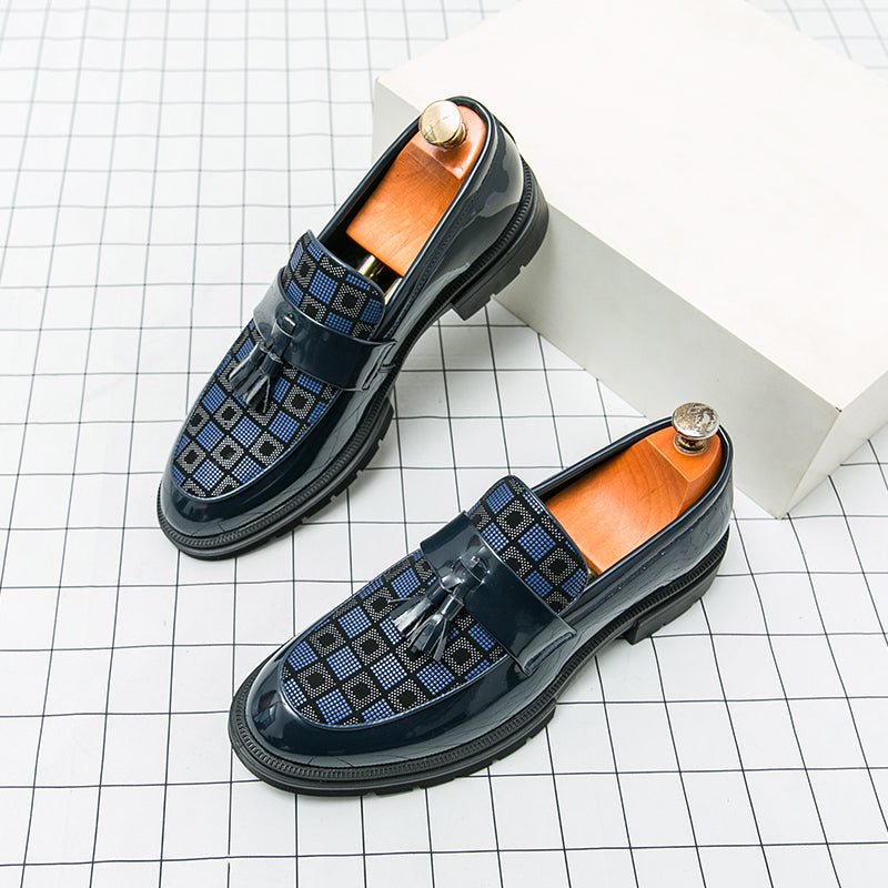 MARCELLO CHECKERED LOAFERS