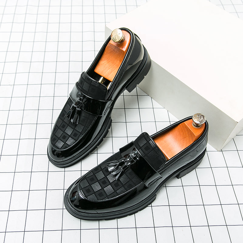 MARCELLO CHECKERED LOAFERS