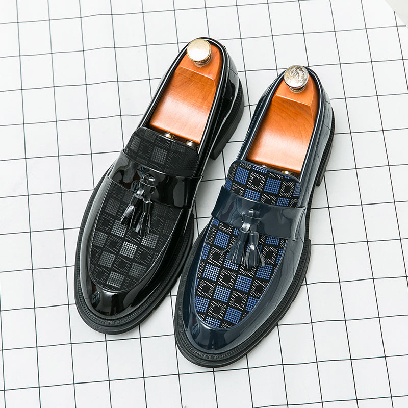 MARCELLO CHECKERED LOAFERS