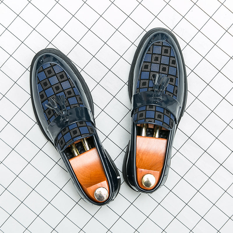 MARCELLO CHECKERED LOAFERS