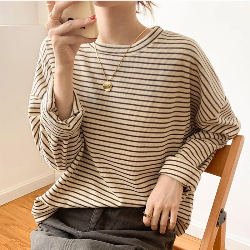 HARVEST STRIPED LONG-SLEEVE